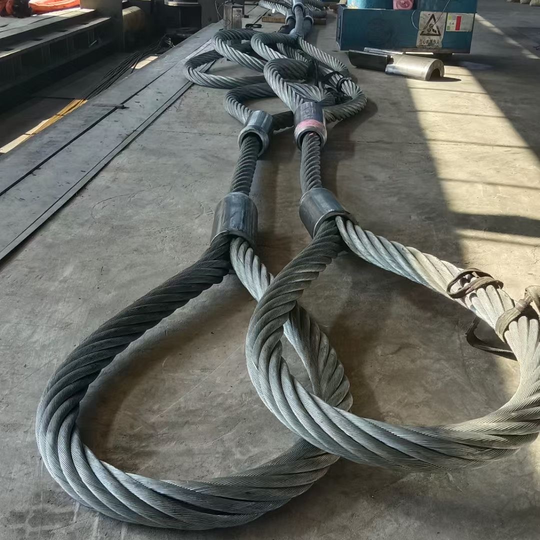 Wire Rope Sling — Wire Rope & Chain Slings | OM Enterprise Ahmedabad