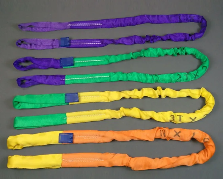 Full Sleeve Sling Belt — Lifting Belts & Slings | OM Enterprise Ahmedabad
